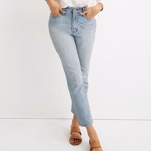 Madewell The Curvy Perfect Vintage Jean in Fitzgerald Wash
